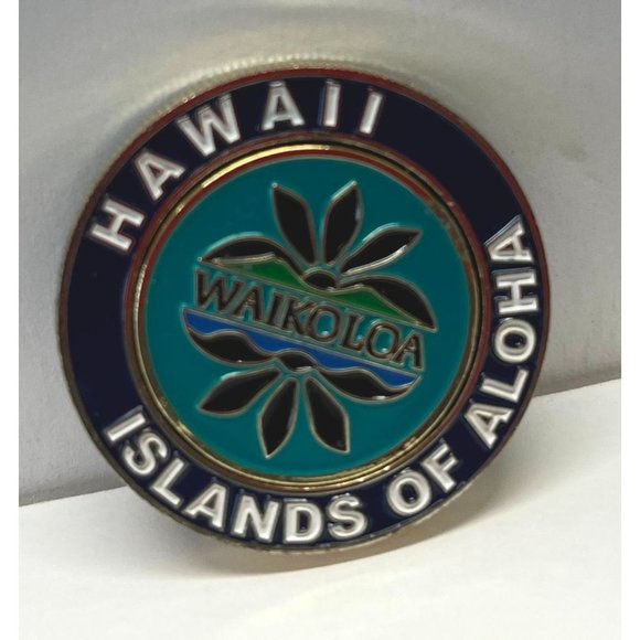 Vintage Hawaii Waikoloa Islands of Aloha Souvenir Token Coin 1.5" - Picture 5 of 5